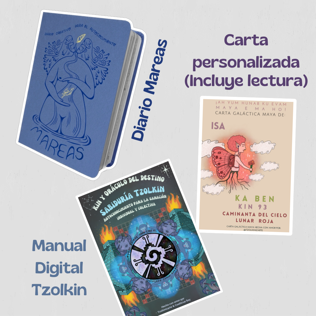 Infinitamente Sabia | Diario Mareas + sesión terapéutica 1:1 + Masterclass en Tzolkin