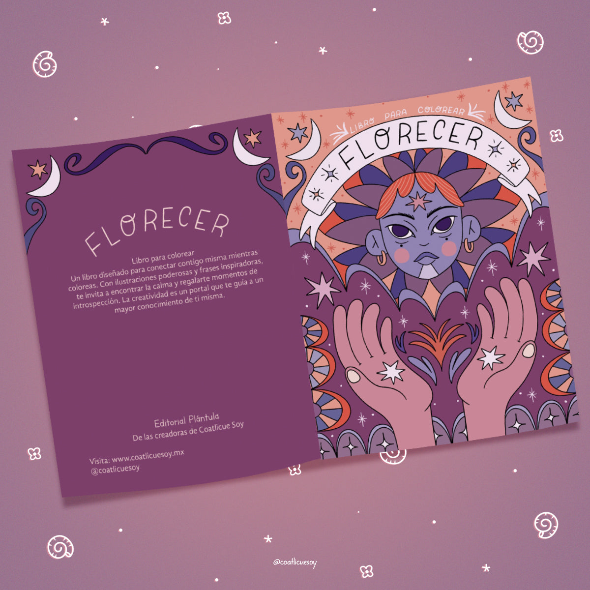 Libro Para Colorear Florecer