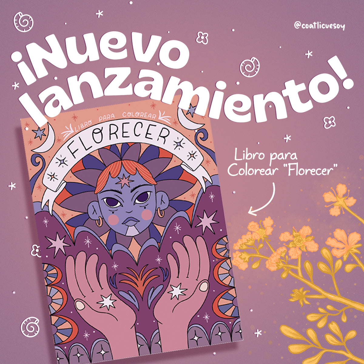 Libro Para Colorear Florecer