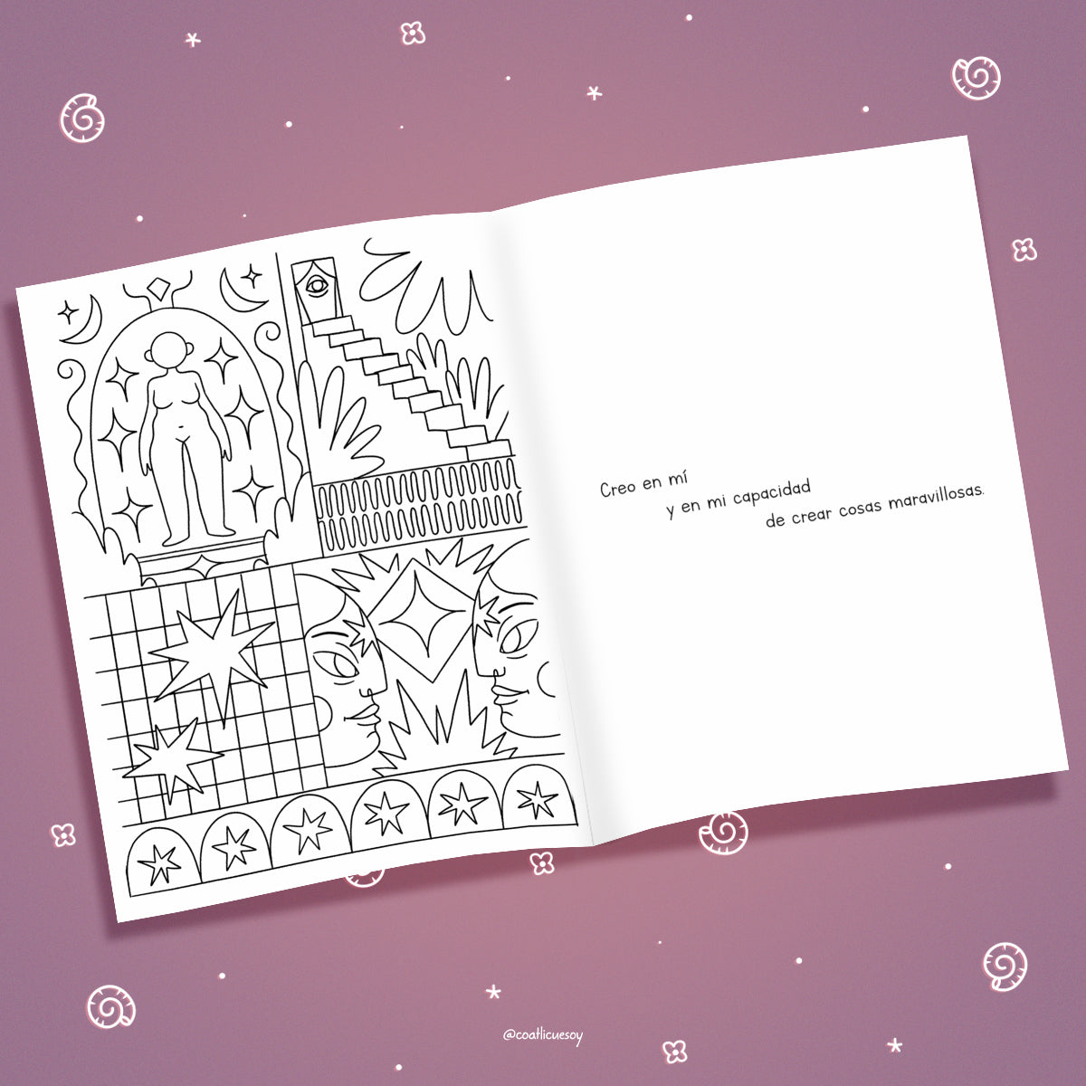 Libro Para Colorear Florecer