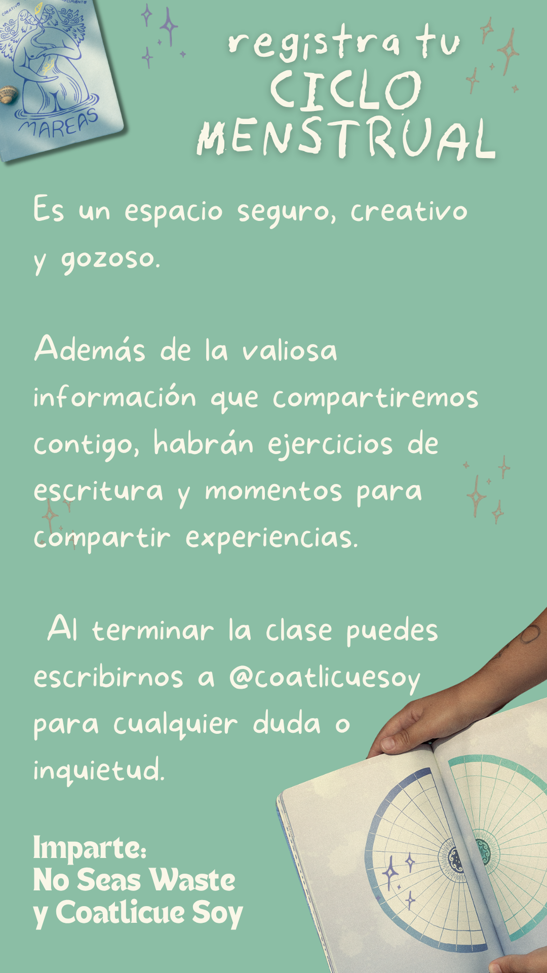 Taller grabado “Registra tu ciclo menstrual”