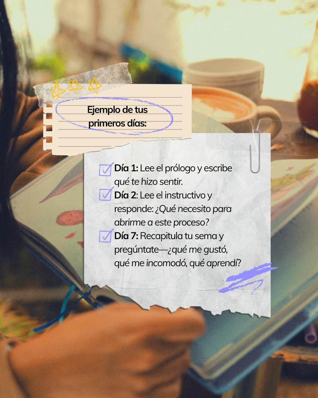 Guía de 28 días explorando mi creatividad con mi Diario Mareas