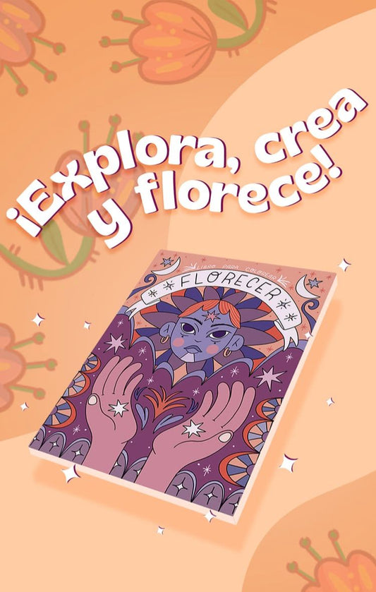 Florecer: Libro para colorear