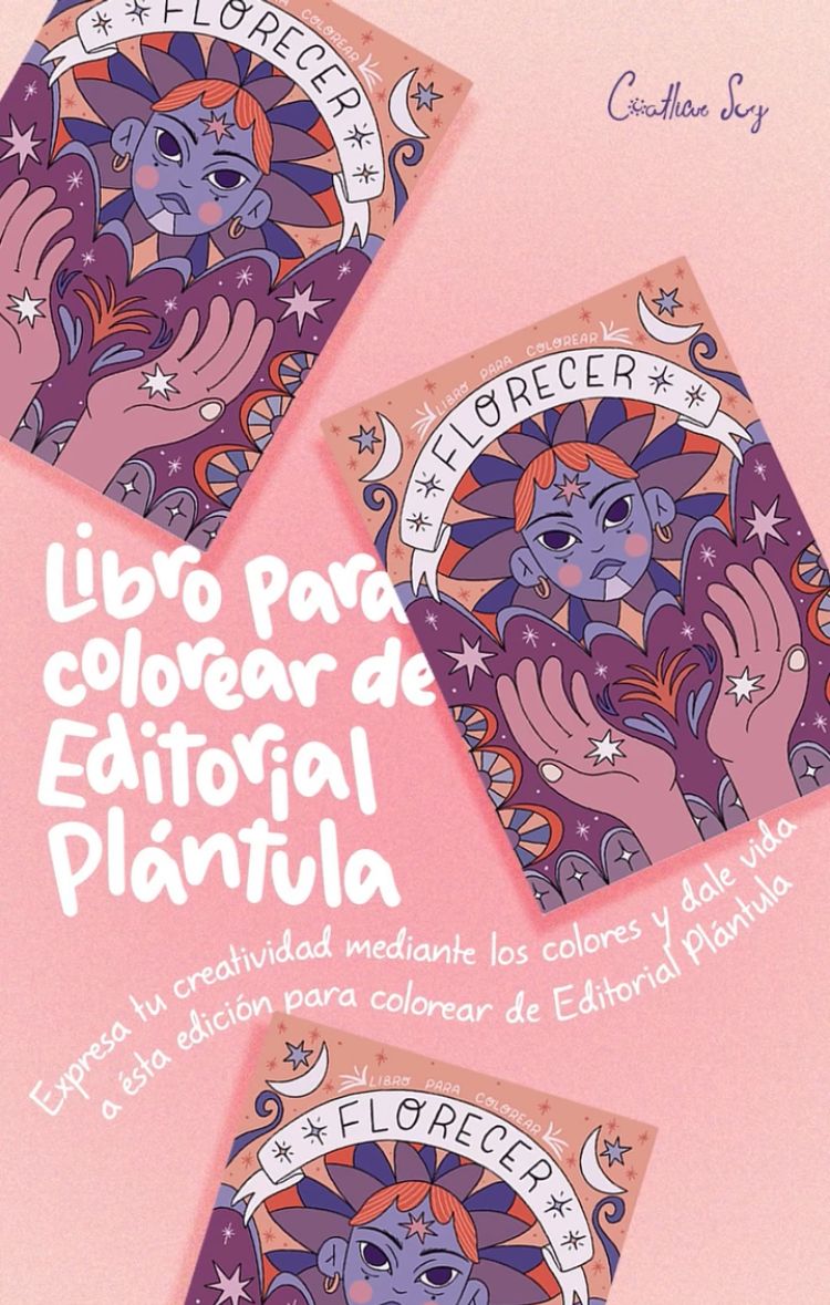 Florecer: Libro para colorear